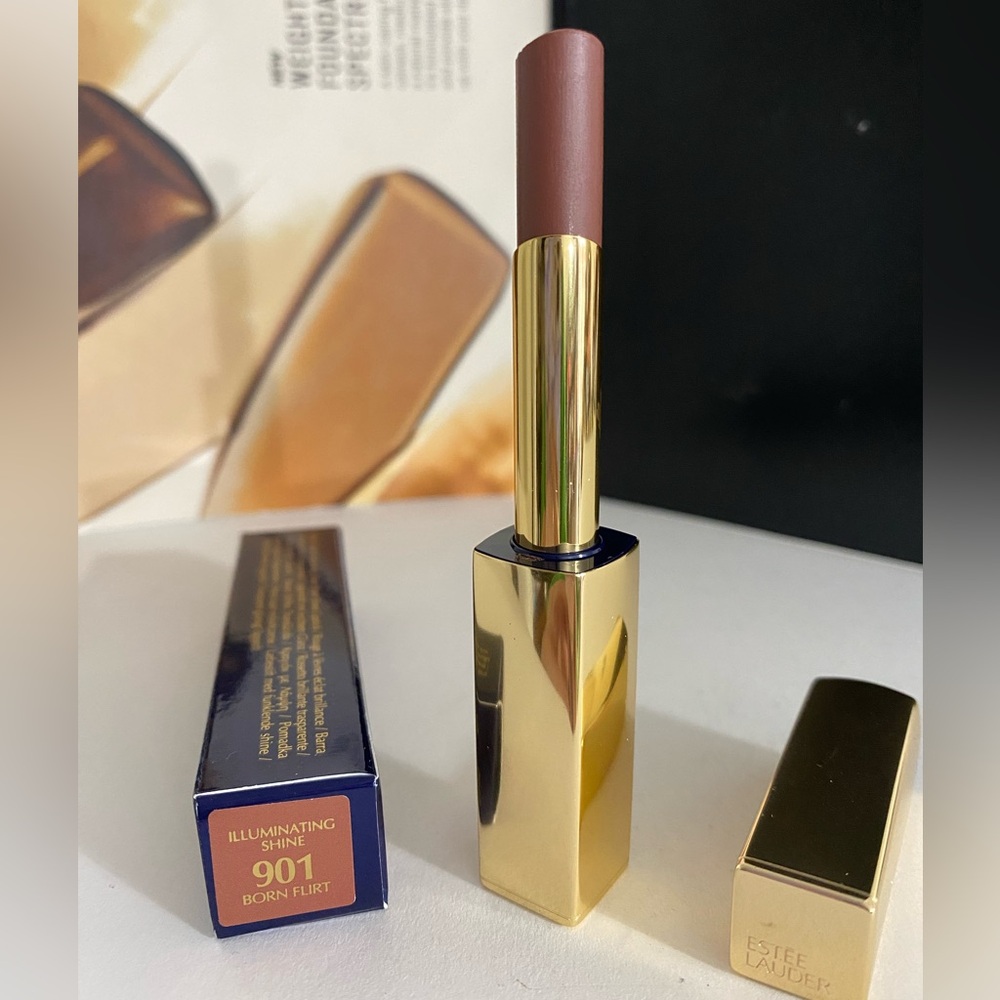 Estee Lauder Pure Color Illuminating Sheer Shine Lipstick, 901 BORN FLIRT, NEW